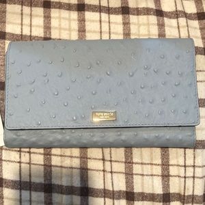 Kate Spade Riverside Street Ostrich Dawndusk Clutch